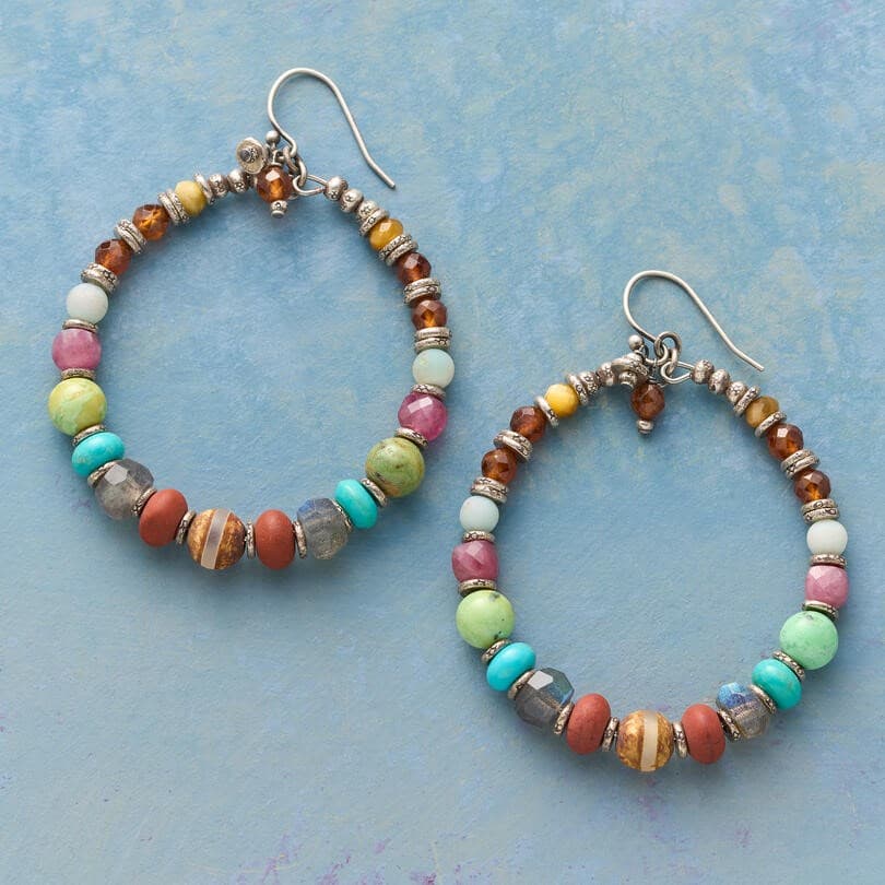 MULTI ROUND EARRING