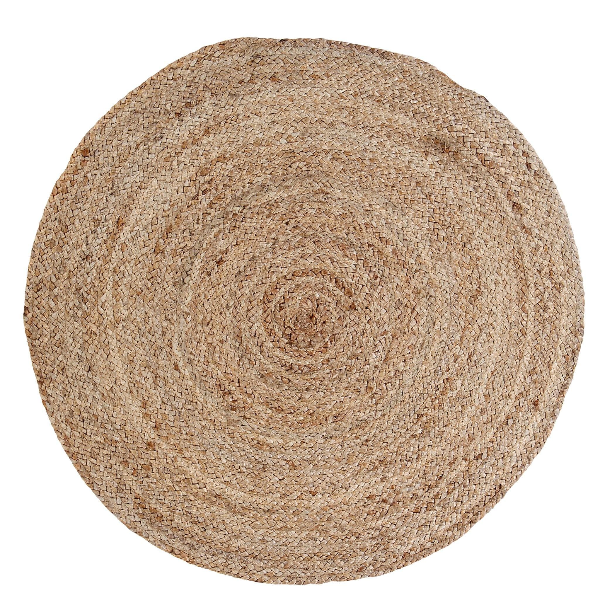 JUTE BRAIDED ROUND RUG