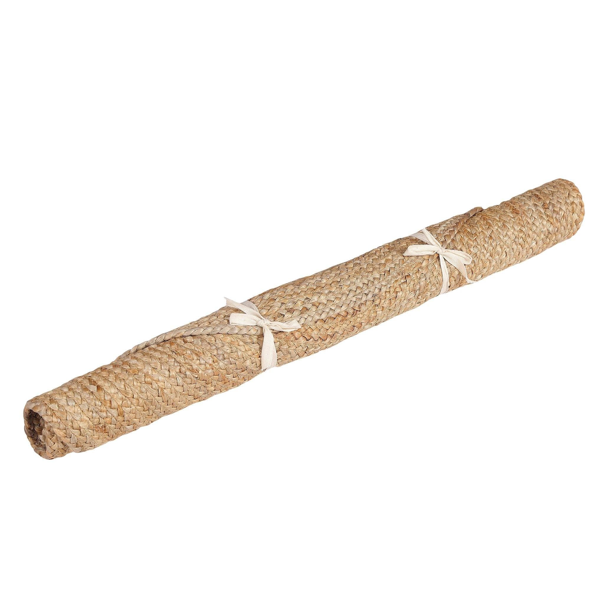 JUTE BRAIDED ROUND RUG