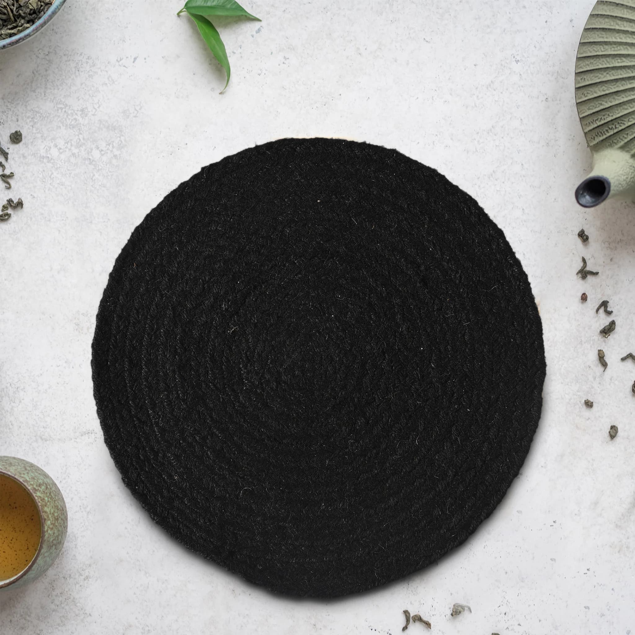 JUTE BRAIDED PLACEMATS SET OF 4