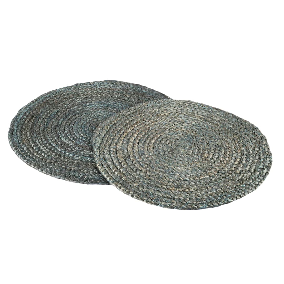 JUTE BRAIDED PLACEMATS SET OF 4