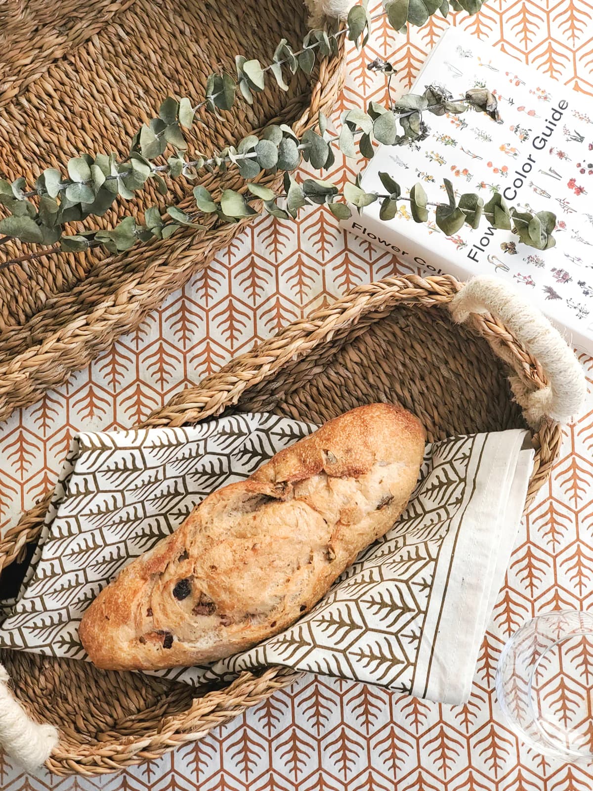 RECTANGLE JUTE AND COTTON WOVEN TEA TOWEL SET OF 2