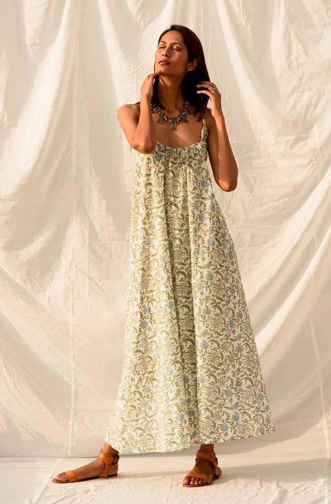 BLOOMS MAXI DRESS