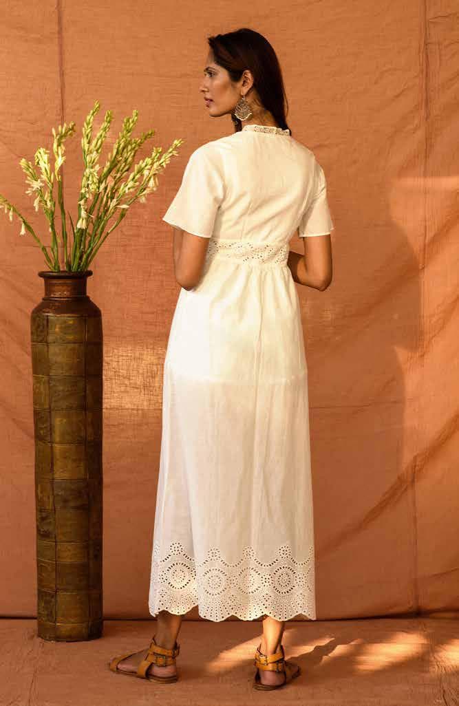 KIMONO WHITE DRESS