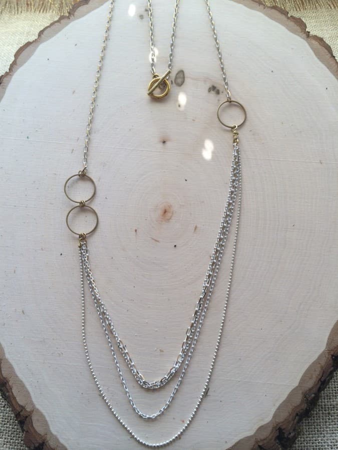 MULTI LAYER CHAIN NECKLACE