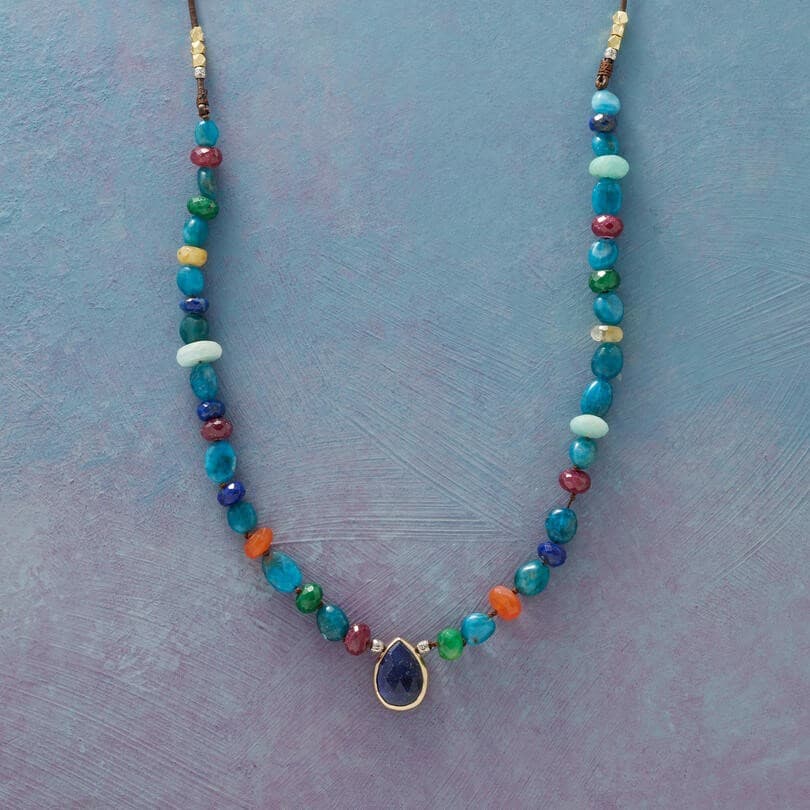 MULTI BEAD NECKLACE