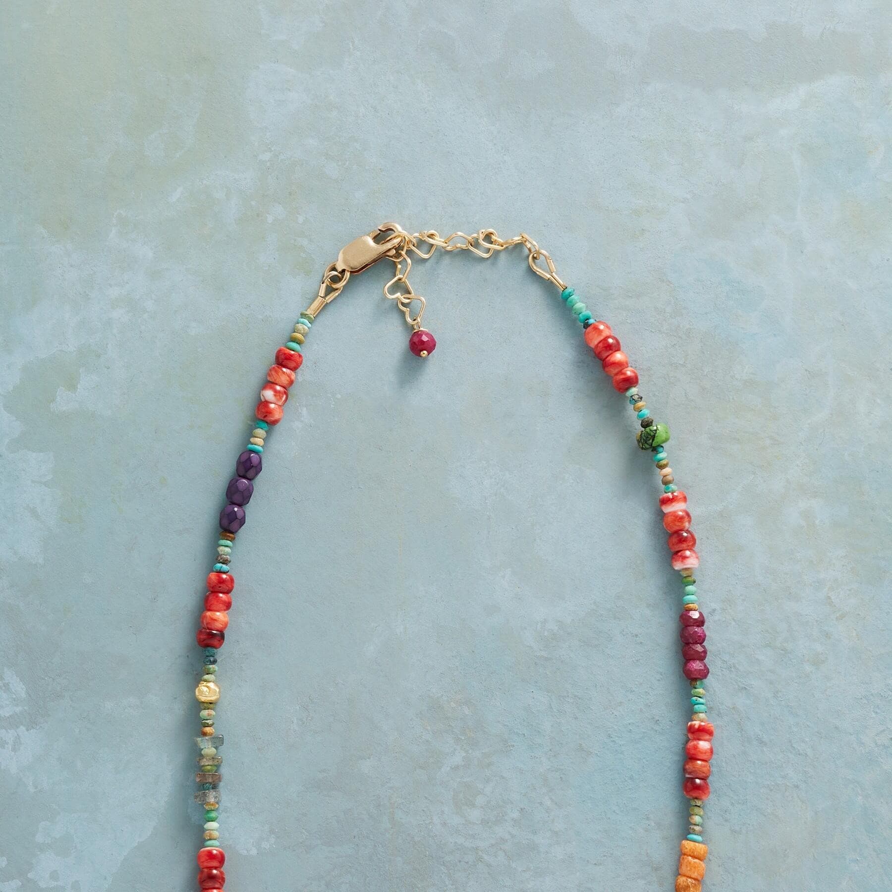 MULTI SEED BEAD NECKLACE