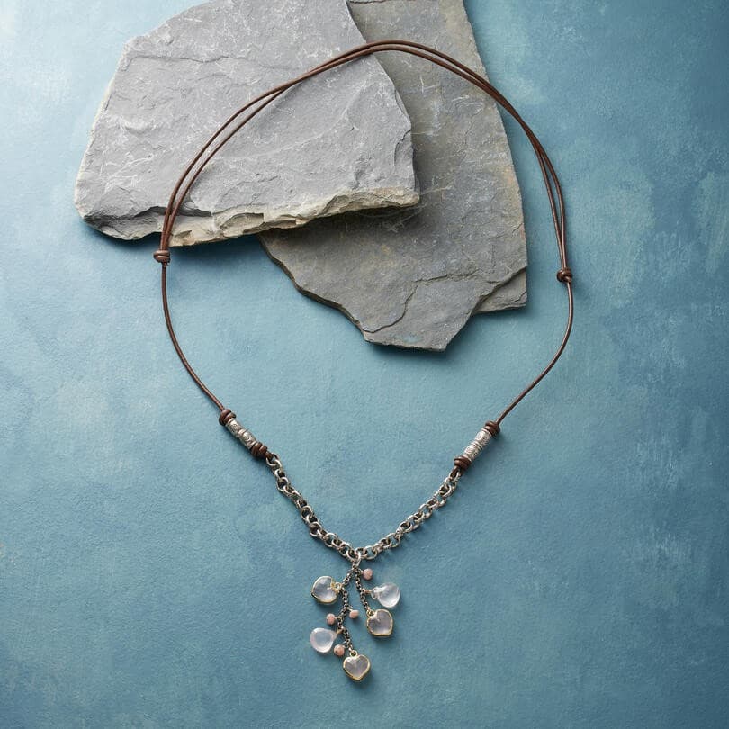 LONG NECKLACE WITH CHARMS