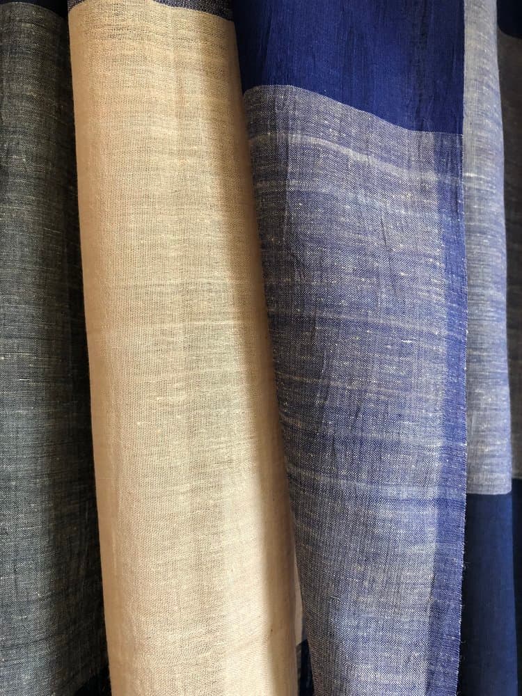 BEIGE SQUARE MULMUL COTTON SCARF