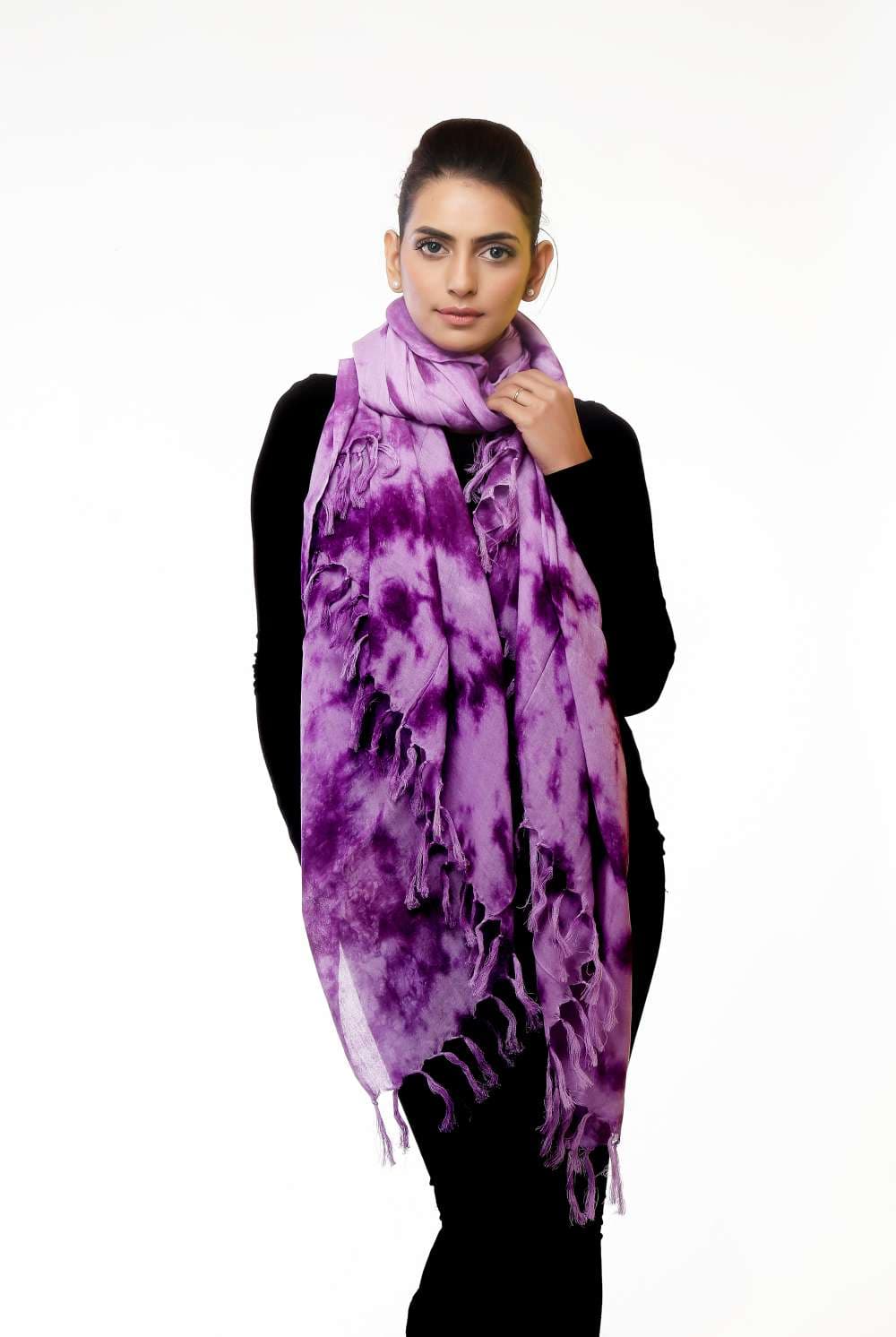 TIE DIE MODAL SCARF