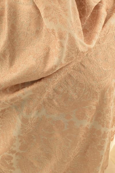 HARDU CREAM COLOURED CASHMERE SCARF