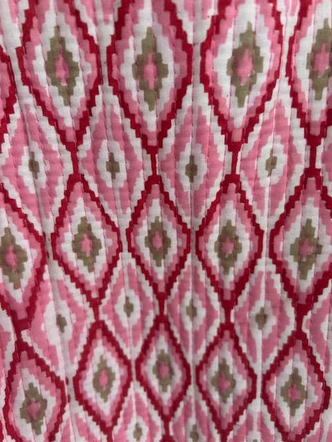 QUILTED BEACH BAG