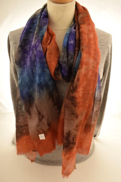 IMOH CANDY COLOURED CASHMERE SCARF