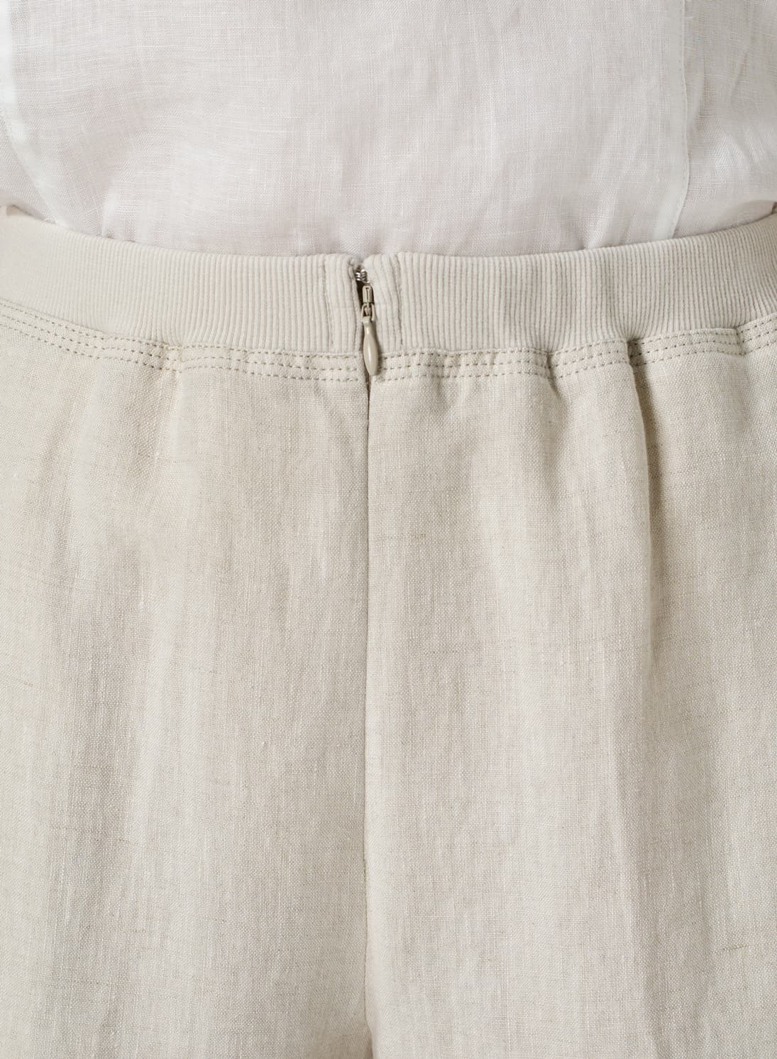 SAND LINEN CASUAL EXTRA LONG PANTS