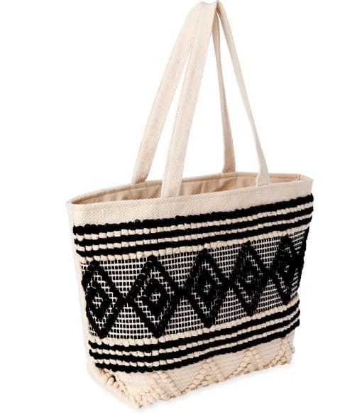 BOHO DIAMOND LOOP TOTE BAG