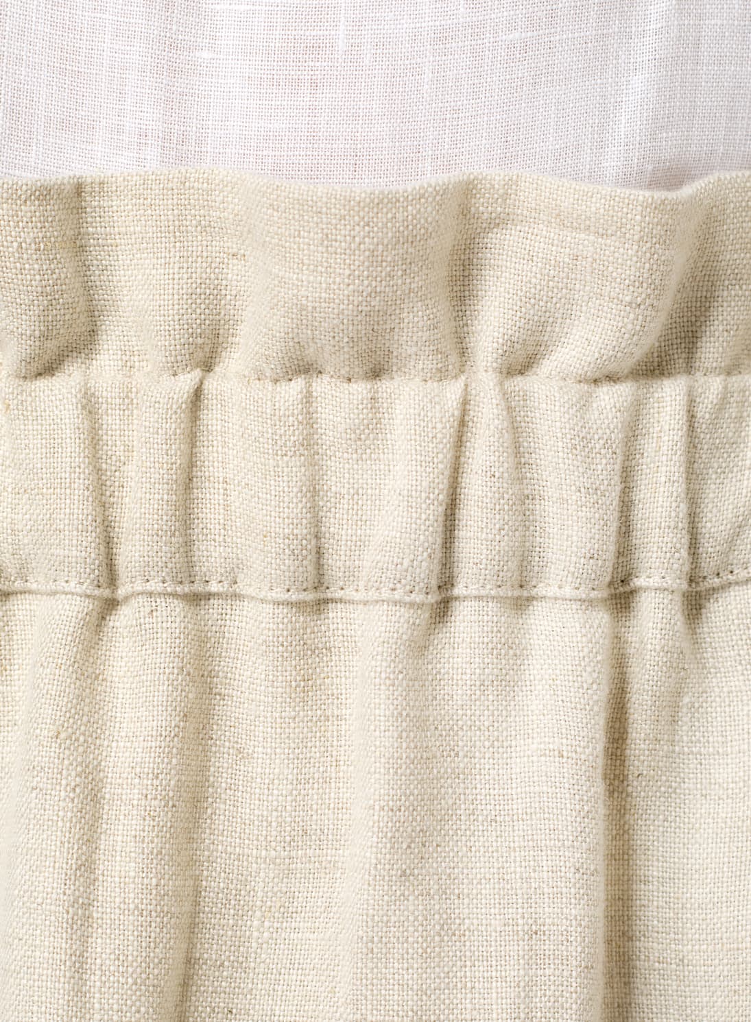 OAT LINEN STRAIGHT LEG SKIRT