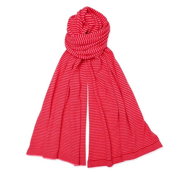 Cashmere Fine Stripe Scarf