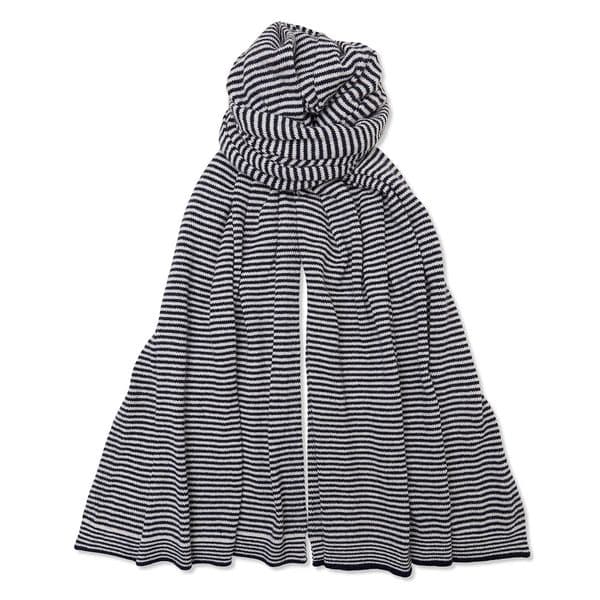 Cashmere Fine Stripe Scarf
