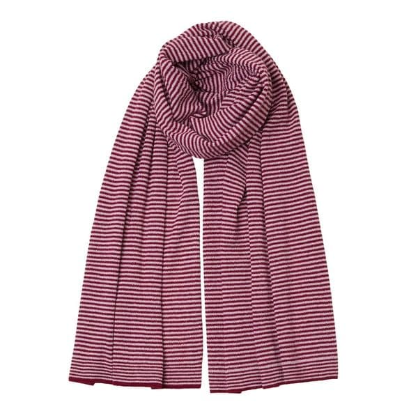 Cashmere Fine Stripe Scarf