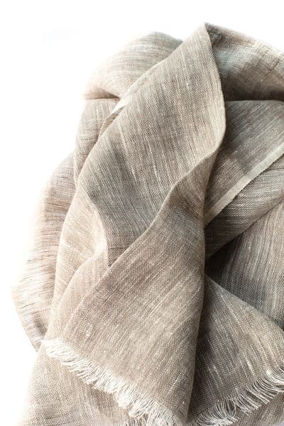 LINEN YARN DYED SCARVES 