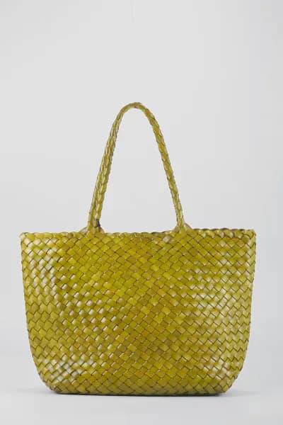 Leia Box Weave Bag