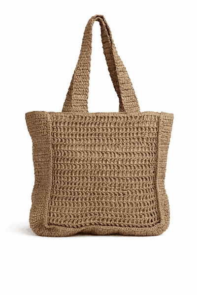 Slivia Shoulder Bag, Natural