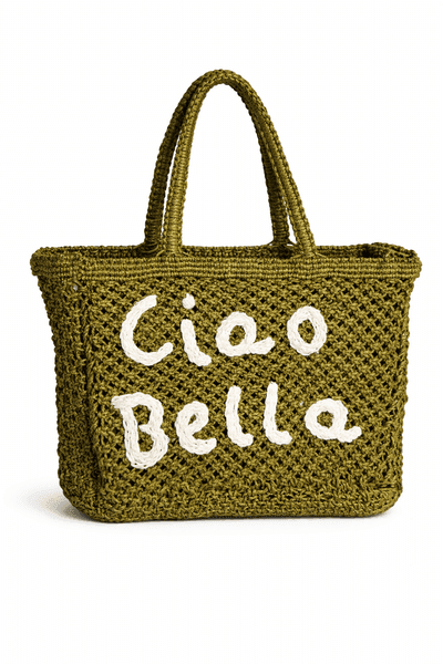 Ciao Bella Crochet Tote Bag