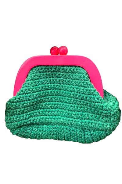 Emerald Bloom Clutch