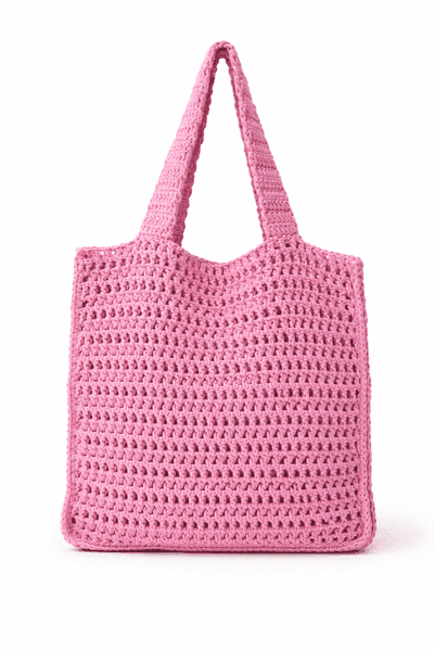 Roselle Handcrafted Crochet Tote