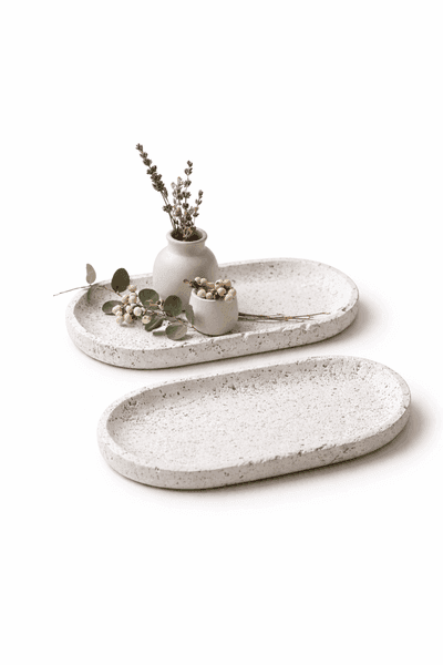 Terra Mist Oval Tray