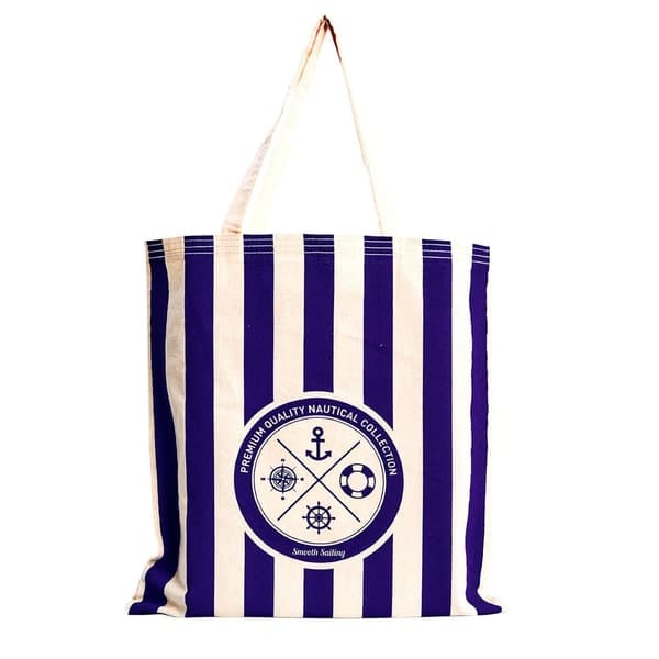 Nautica Stripe Cotton Tote