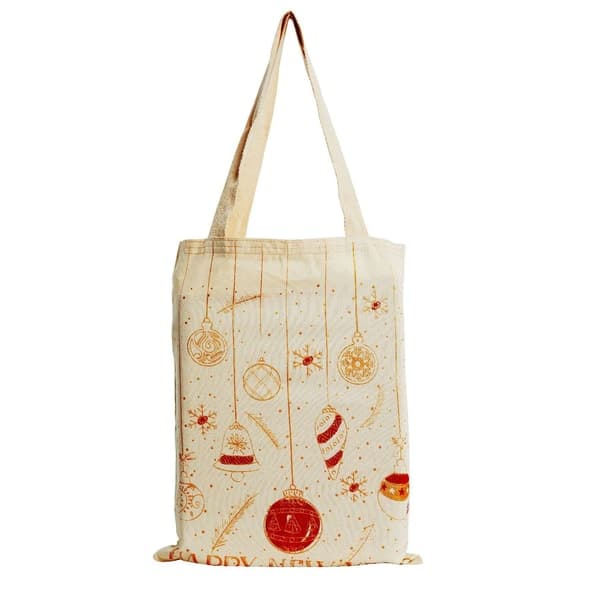 Festive Organix Canvas Tote