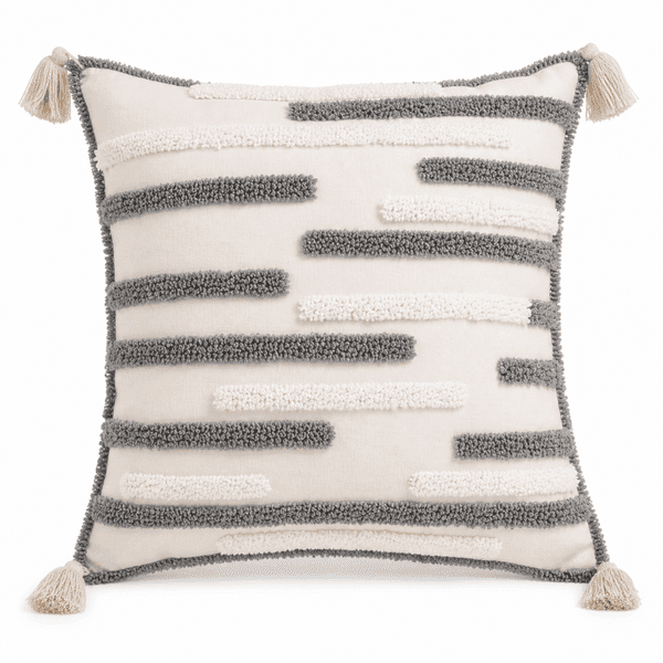 Nordic Lines Textured Cushion Cover