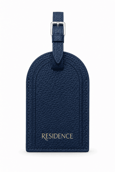 Residence Voyager Leather Travel Tag