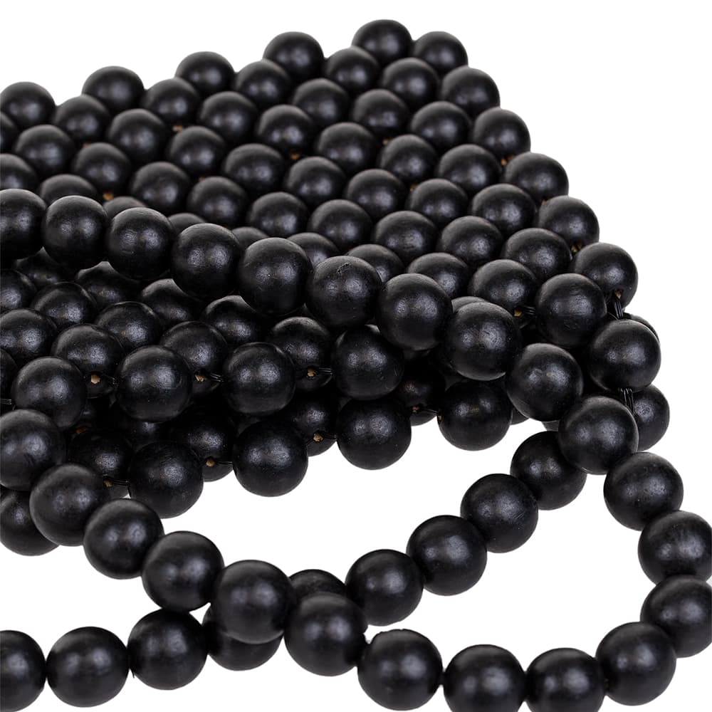 MIA BLACK SMALL BEADBAG