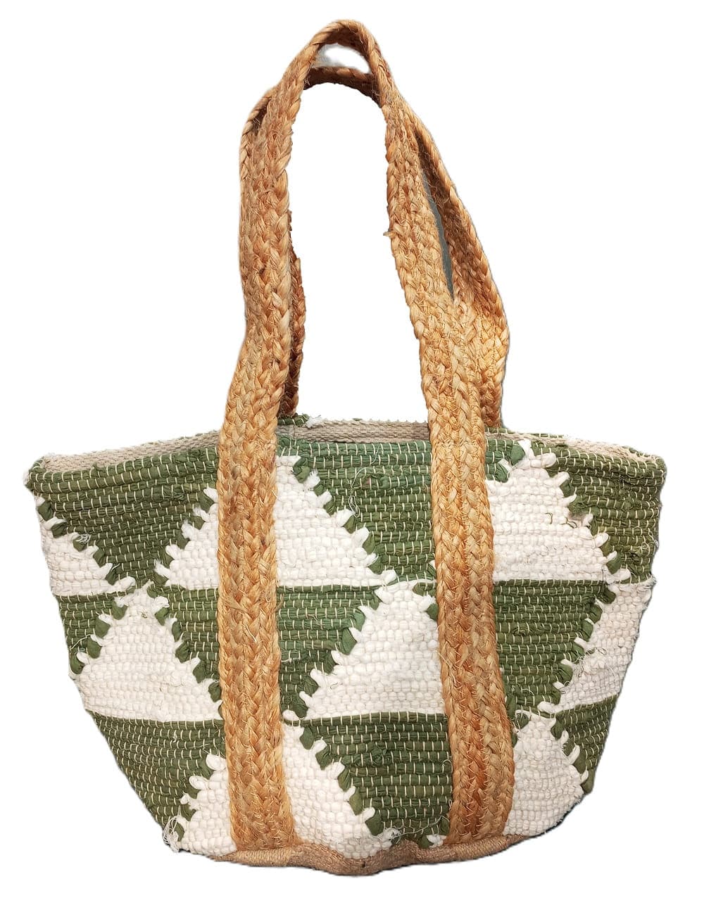 Kai Triangle Cotton Beach Bag