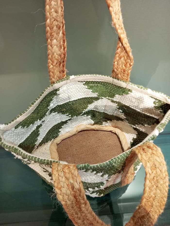 Kai Triangle Cotton Beach Bag