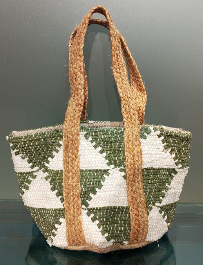 Kai Triangle Cotton Beach Bag