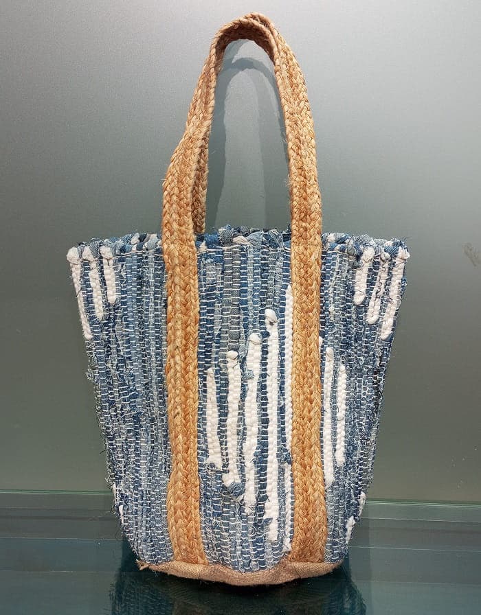 Recycled Denim Beach Bag