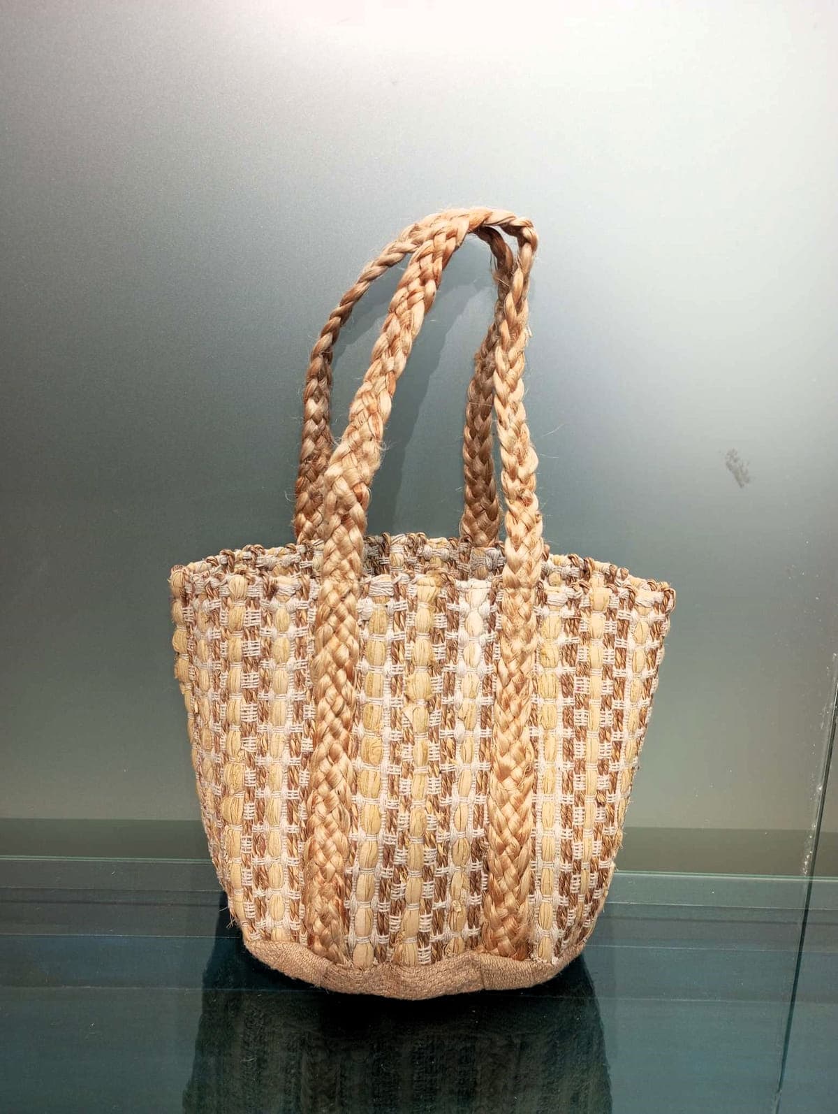 Sand Brown Beach Bag