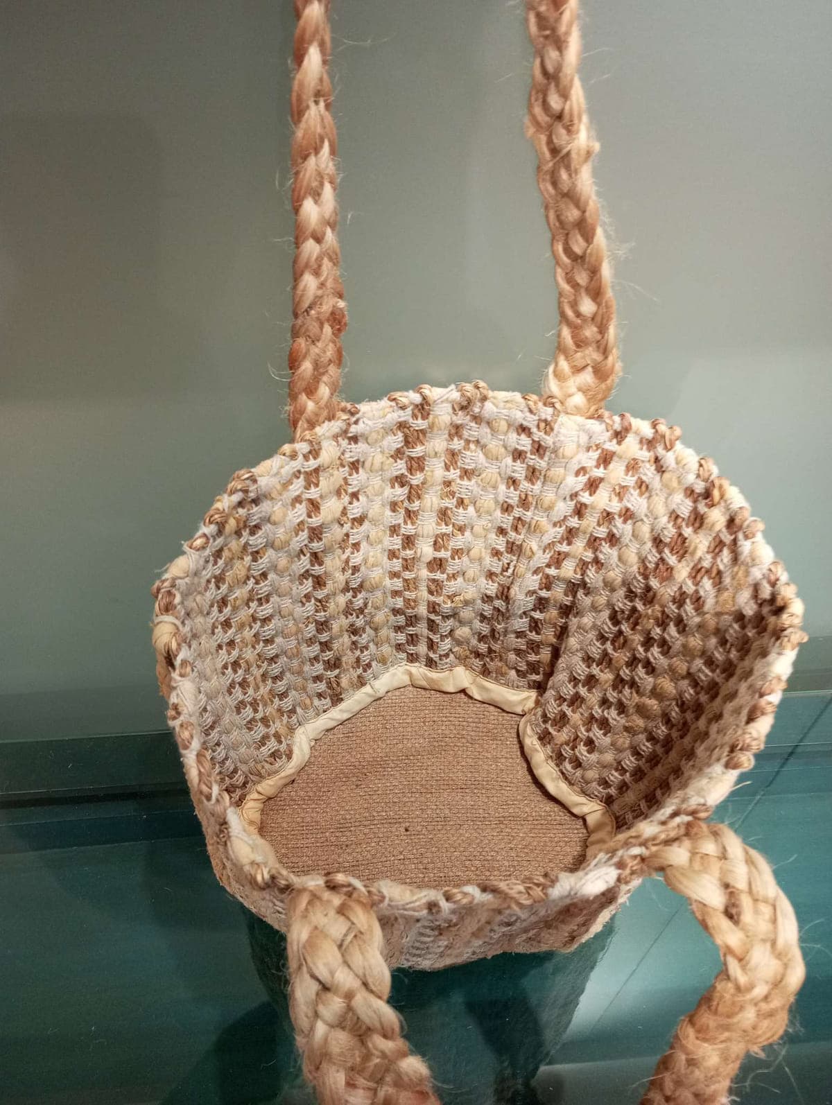 Sand Brown Beach Bag