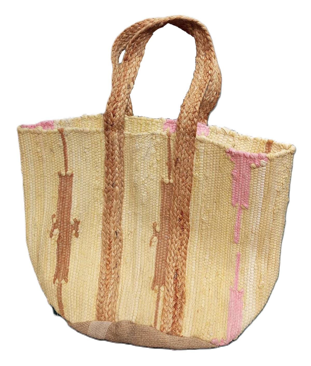 Blonde Color Beach Bag