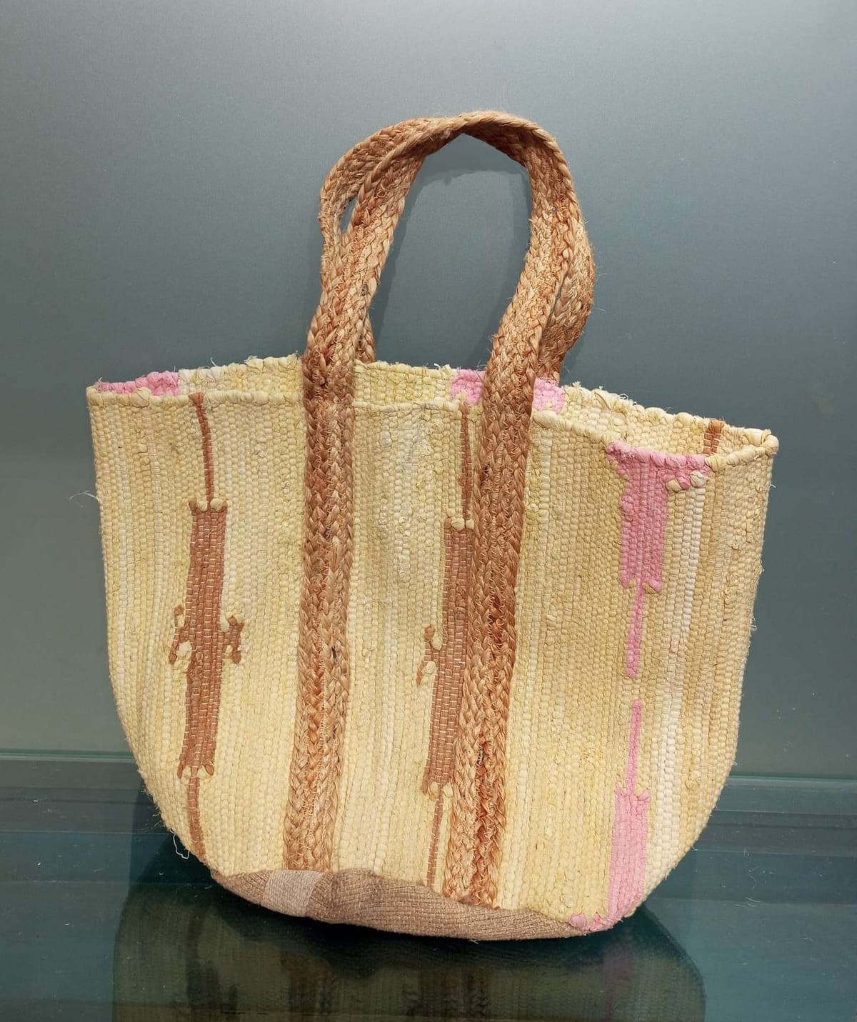Blonde Color Beach Bag