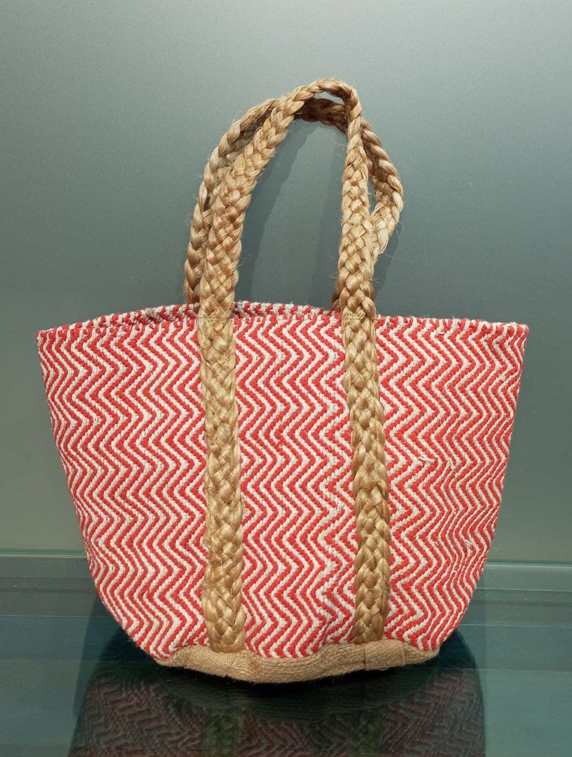 Punch Zigzag Designer Beach Bag