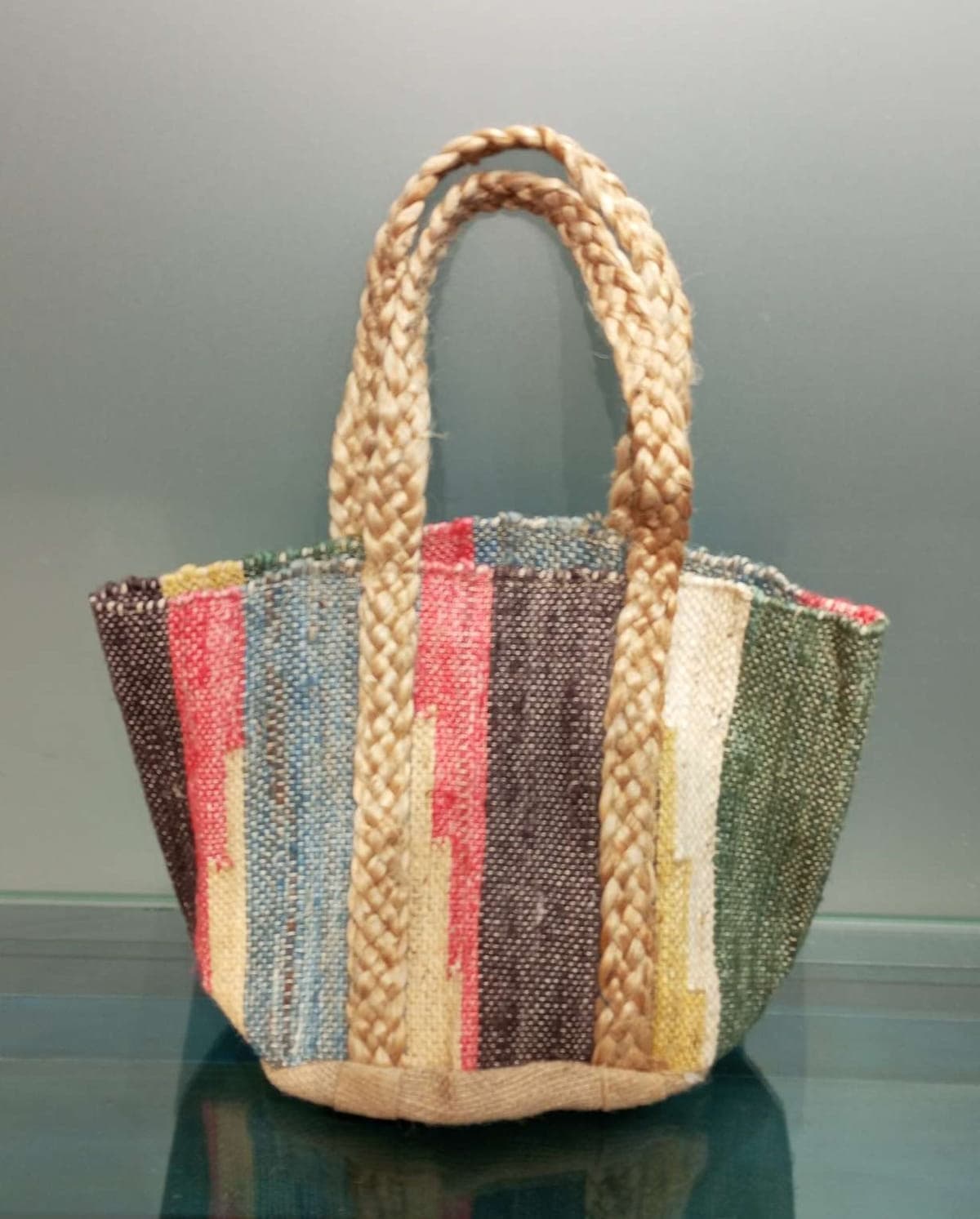 Colorful Cotton Durie Beach Bag