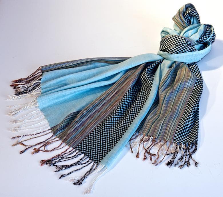 LILAC MULTI COLOR BEACH SCARF 