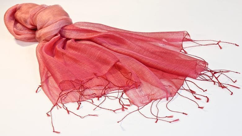 Vintage Pink Scarf