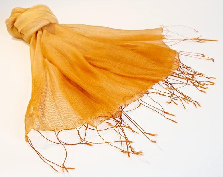 Vintage Gold Scarf 