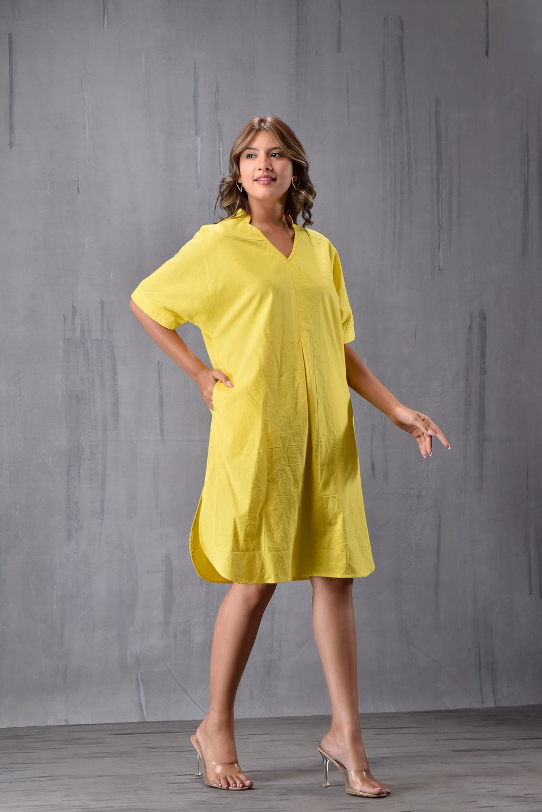 Boxy Dress With Pocket