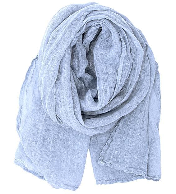 LINEN SCARVES 2 SIZES AND SEVERAL COLORS